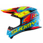 Preview: Suomy MR JUMP Off-Road-Helm START cyan/fuxia
