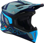 Preview: Suomy X-WING Off-Road-Helm REEL matt neon-blau