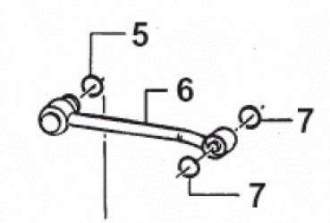 O-Ring Öldruckleitung 4Takt