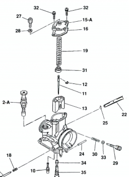 Vergasernadel Keihin N5HF PWK28