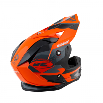 Kenny Track KID Helm orange