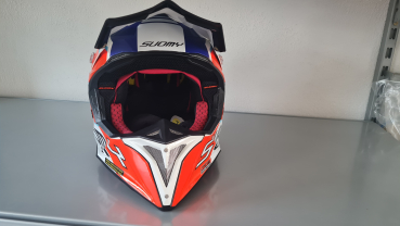 Preview: Suomy MR Jump 2.0 Off-Road-Helm FLAGSHIP Weiß/Blau/Rot ECE 22.06
