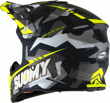 Suomy X-WING Off-Road-Helm CAMOUFLAGER matt-gelb