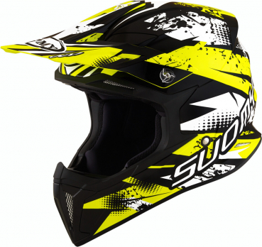 Suomy X-WING Off-Road-Helm GAP neon-gelb