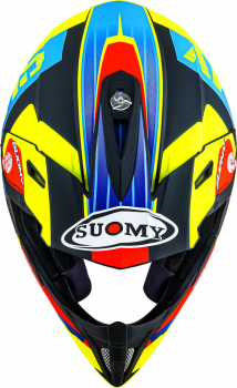 Suomy X-WING Off-Road-Helm AMPED schwarz/hell-blau