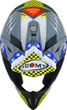 Preview: Suomy X-WING Off-Road-Helm JETFIGHTER matt blau
