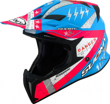 Suomy X-WING Off-Road-Helm JETFIGHTER matt pink