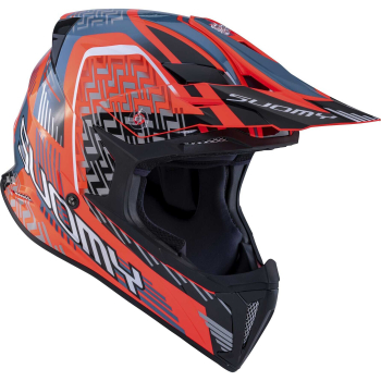 Suomy X-WING Off-Road-Helm MOTLEY rot/schwarz