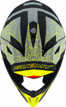 Suomy X-WING Off-Road-Helm REEL matt neon-gelb