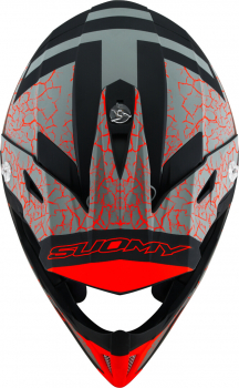 Preview: Suomy X-WING Off-Road-Helm REEL matt neon-orange