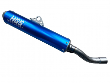HGS Endschalldämpfer TM MX 250/300 2T ab Mod. 2022 blau