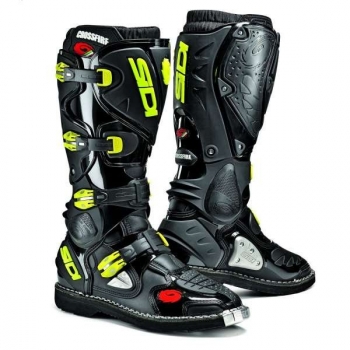 SIDI Crossfire Offroad-Stiefel schwarz-gelb