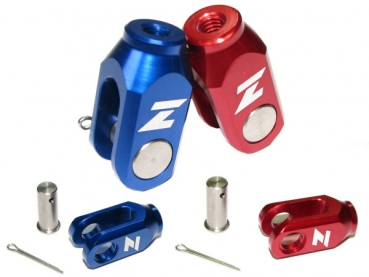 ZAP Einsteller Hinterradbremse YZ(F), RM(Z) rot / blau M6