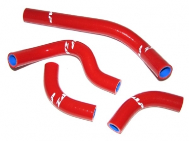 ZAP Silikon-Kühlerschläuche Honda rot / blau