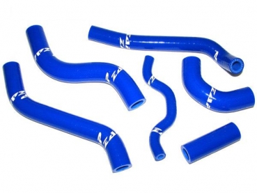 ZAP Silikon-Kühlerschläuche Kawasaki blau