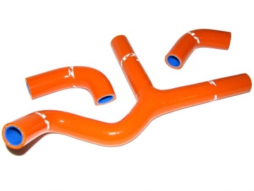 ZAP Silikon-Kühlerschläuche KTM orange
