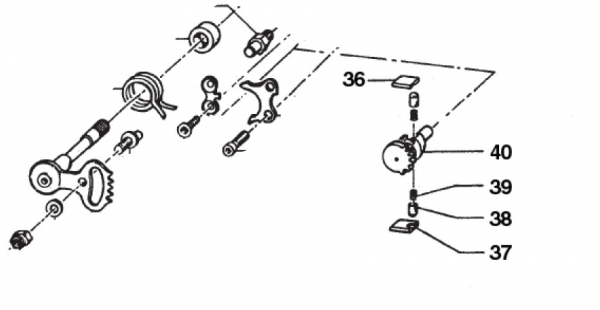 Schaltsegment oben