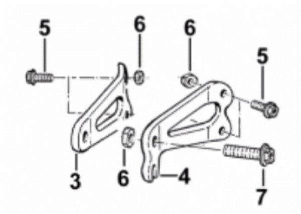 Schraube 8x40, SW10