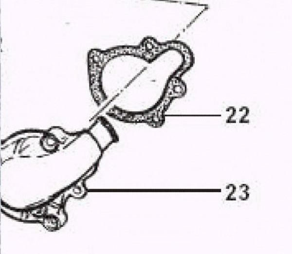 Dichtung Wasserpumpe 4 Takt