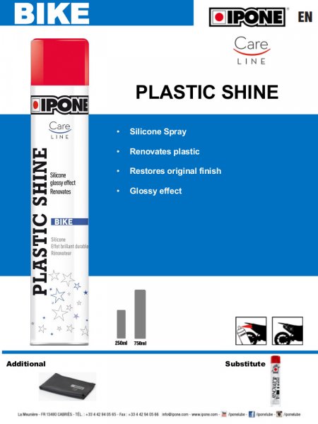 Ipone Plastic Shine Spray 750ml