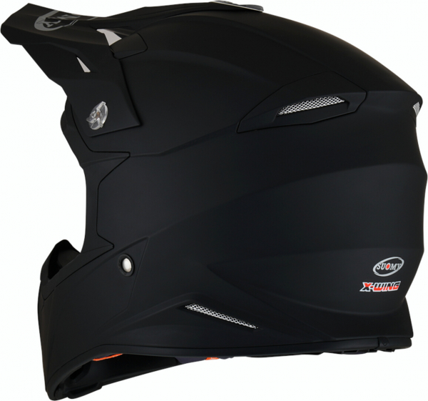 Suomy X-WING Off-Road-Helm Plain matt-schwarz