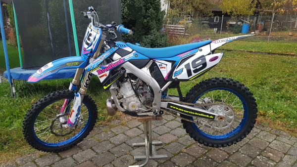 MX Service Brodbeck Team-Dekor Aufkleber-Set