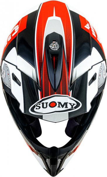 Suomy X-WING Off-Road-Helm AMPED schwarz/rot