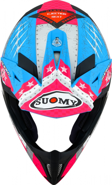Suomy X-WING Off-Road-Helm JETFIGHTER matt pink
