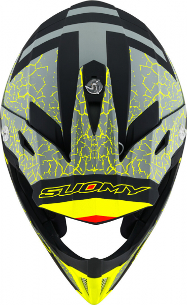 Suomy X-WING Off-Road-Helm REEL matt neon-gelb
