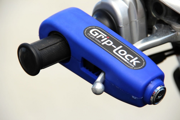 Grip-Lock Handhebelschloss blau