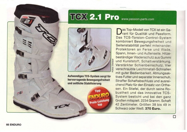 TCX Pro2.1 Stiefel schwarz