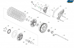 O-Ring Gehäuse Kupplungsnehmer 125/250/300 2T ab 2019 / Kartusche Gabel