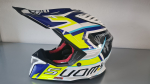 Suomy MR Jump 2.0 Off-Road-Helm FLAGSHIP Weiß/Blau/Gelb ECE 22.06