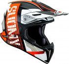 Suomy X-WING Off-Road-Helm AMPED schwarz/orange