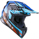 Suomy X-WING Off-Road-Helm MOTLEY blau/schwarz